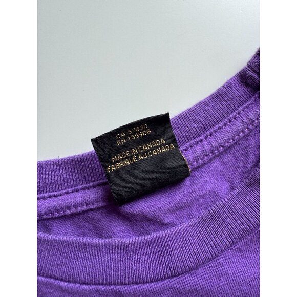 OVO OCTOBER'S VERRY OWN Purple Cotton Illusion Long Sleeve T-Shirt, Size M - Picture 12 of 14